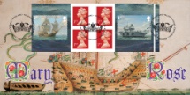 19.09.2019
Self Adhesive: Royal Navy Ships
Mary Rose
Bradbury, BFDC No.609