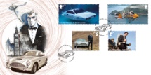 17.03.2020
James Bond: Miniature Sheet
James Bond and Aston Martin
Bradbury, BFDC No.642
