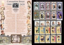 28.05.2020
Coronation Street
Who was who in 1960
Bradbury, Commemorative Stamp Card No.54