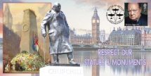 28.05.2020
Respect our Statues & Monuments
Churchill, Parliament and Cenotaph
Bradbury, BFDC No.686