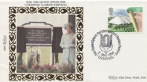 10.04.1984
Urban Renewal
Queen opens Int Garden Fest
Benham, 1984 Small Silk No.0