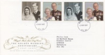 13.11.1997
Golden Wedding
Windsor Castle CDS
Royal Mail/Post Office