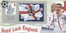 21.05.2002
World Cup: Miniature Sheet
Good luck England
Bradbury, Sovereign No.17