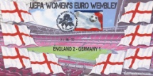 31.07.2022
UEFA Womens Euro - Winners
Alternative Postmark
Bradbury, BFDC No.813