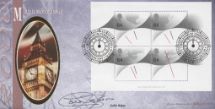 14.12.1999
Millennium Timekeeper: Miniature Sheet
Colin Baker signed
Benham, BLCS No.172