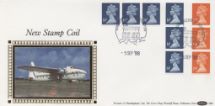 05.09.1988
Counter: New Design: £1.40 Legal Charge
New Stamp Coil
Benham, D No.89