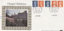 05.09.1988
Vending: New Design: 50p G & Sullivan 1 (Yeoman)
Changed Definitives
Benham, D No.91