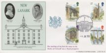 04.07.1989
Ind. Archaeology: Stamps
New Lanark
Bradbury, LFDC No.78