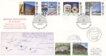 12.05.1987
British Architects in Europe
Map of Europe
Royal Mail/Post Office