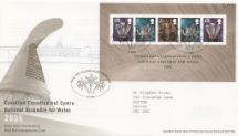 01.03.2006
Welsh Assembly: Miniature Sheet
Special Handstamp
Royal Mail/Post Office