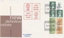 04.02.1980
Vending: New Design: 50p Veteran Cars 2 (Grand Prix Austin)
New Def Values
Royal Mail/Post Office