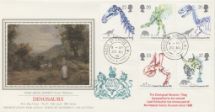 20.08.1991
Dinosaurs
Lyme Regis
Pres. Philatelic Services, Sotheby Silk No.71