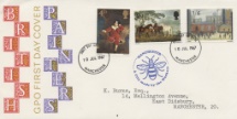 10.07.1967
Paintings
Manchester Bee Cachet
Royal Mail/Post Office, Manchester Bee No.12