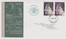 20.11.1972
Silver Wedding 1972
Manchester Bee Cachet
Royal Mail/Post Office, Manchester Bee No.39