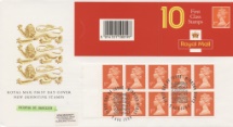 07.08.1990
Window: Non-value Indicators: 10 x 1st
Printed by Harrison
Royal Mail/Post Office