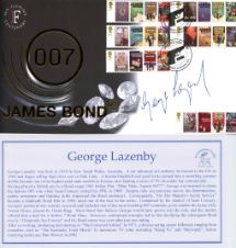 08.01.2008
James Bond
Signed by George Lazenby
Buckingham Covers, James Bond Signed  No.13