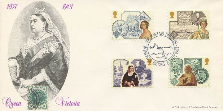 Victorian Britain, Queen Victoria Engraving
