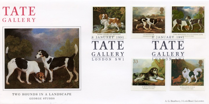 Dogs: Paintings by Stubbs, Tate Gallery