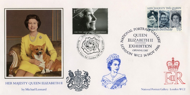 Queen's 80th Birthday, Double-dated cover