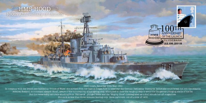 HMS Hood, 100th Anniversary of the Launch