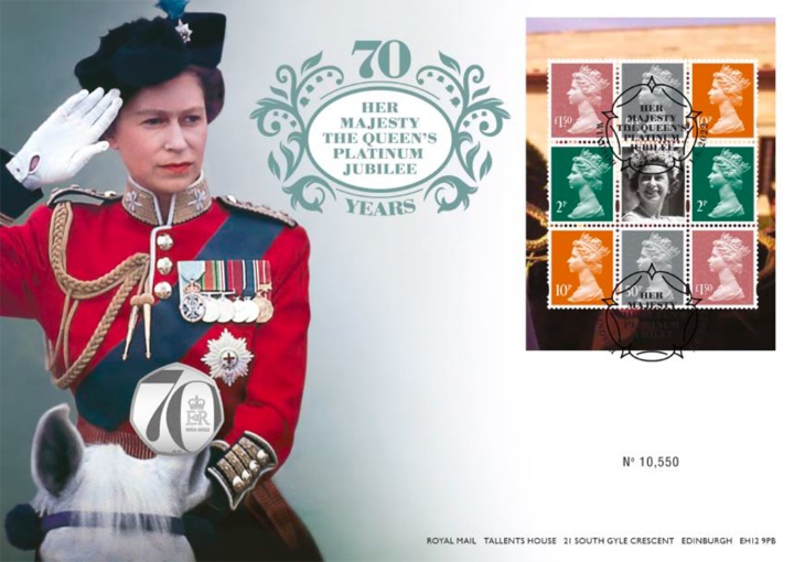 PSB: Platinum Jubilee - Pane 1, Trooping the Colour