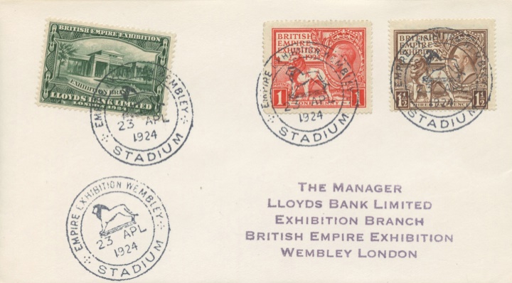 Wembley Exhibition | First Day Cover / BFDC