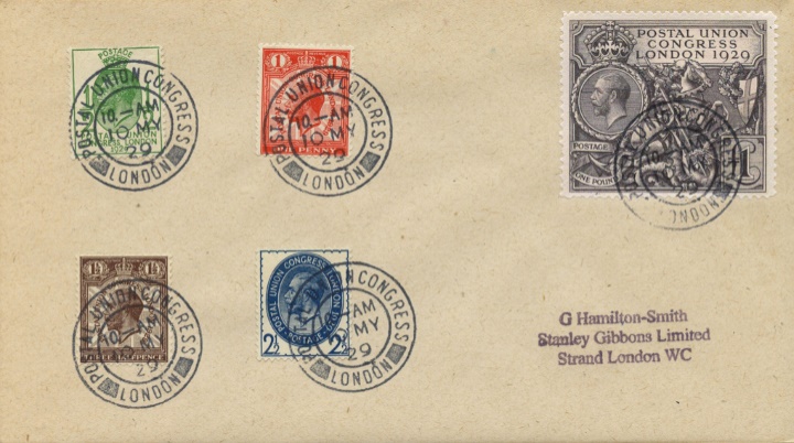 Postal Union Congress postmark | First Day Cover / BFDC