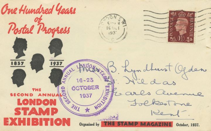 London Stamp Exhibition, 100 Years of Postal Progress