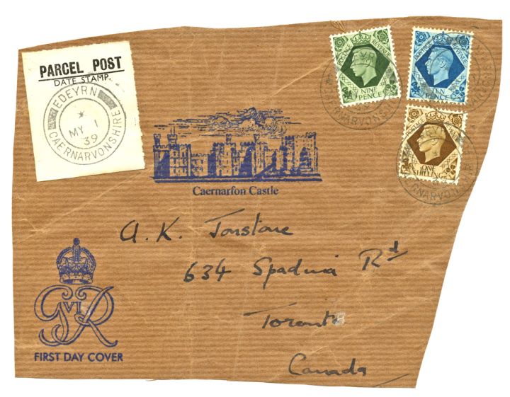 KGVI: 9d, 10d, 1s, Parcel Post