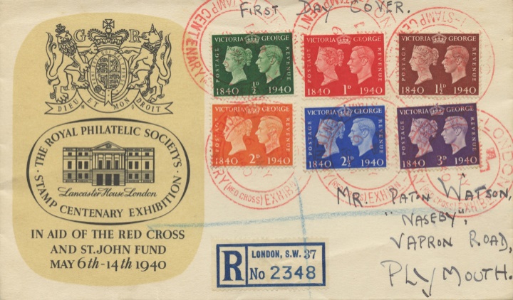 Postage Stamp Centenary, Lancaster House London