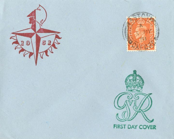 KGVI: Definitives Colour Change, Festival Emblem & Royal Cypher