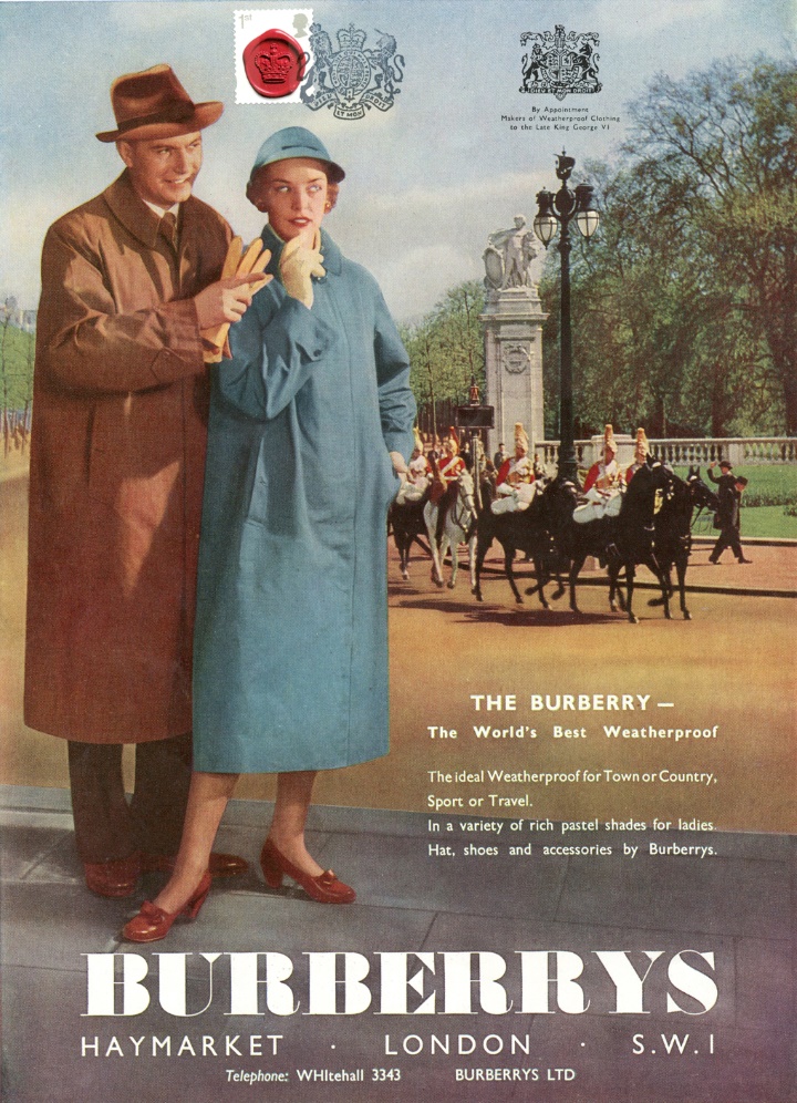 Vintage Adverts, Burberrys