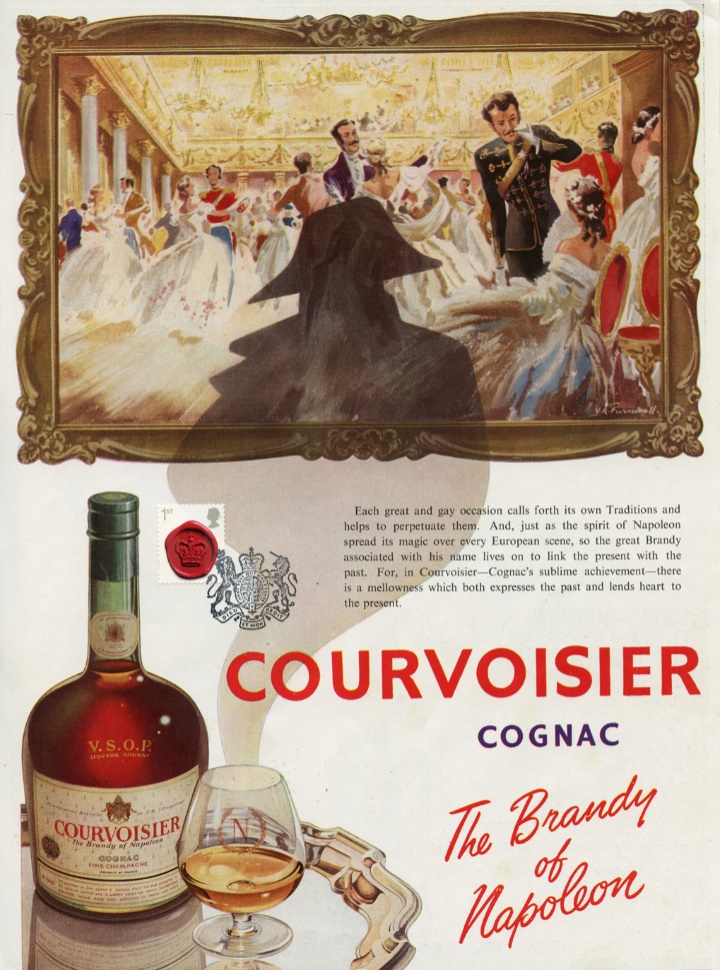 Vintage Adverts, Courvoisier Cognac