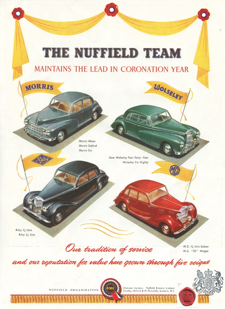 Vintage Adverts, British Motor Corporation