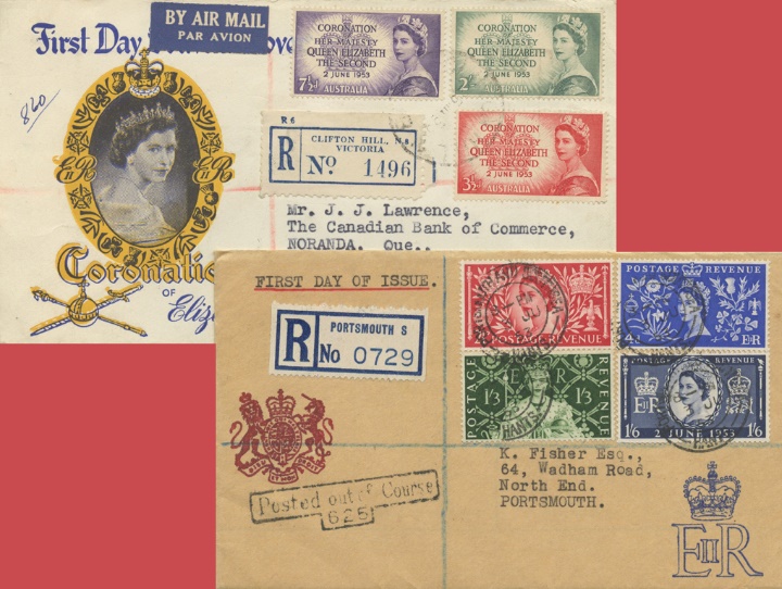 Elizabeth II Coronation, Pair of covers