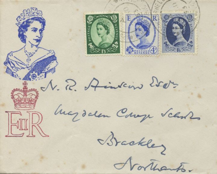 Wildings: 4d, 1s 3d, 1s 6d, New stamps for a new Queen