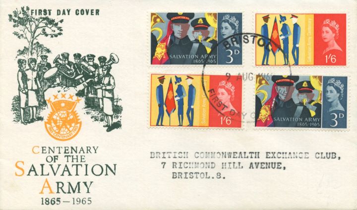 Salvation Army, Phos and Non-Phos on one cover