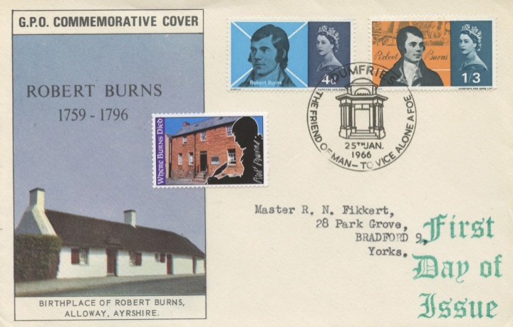 Robert Burns, Birthplace of Burns Alloway