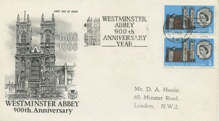 Westminster Abbey, Phos and Non-Phos on the one cover