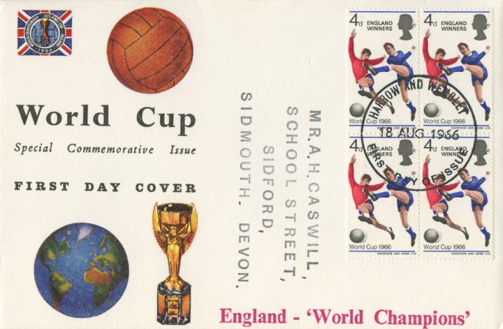 'England Winners', Jules Rimet Cup