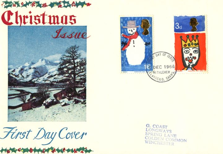 Christmas 1966, Winter scene