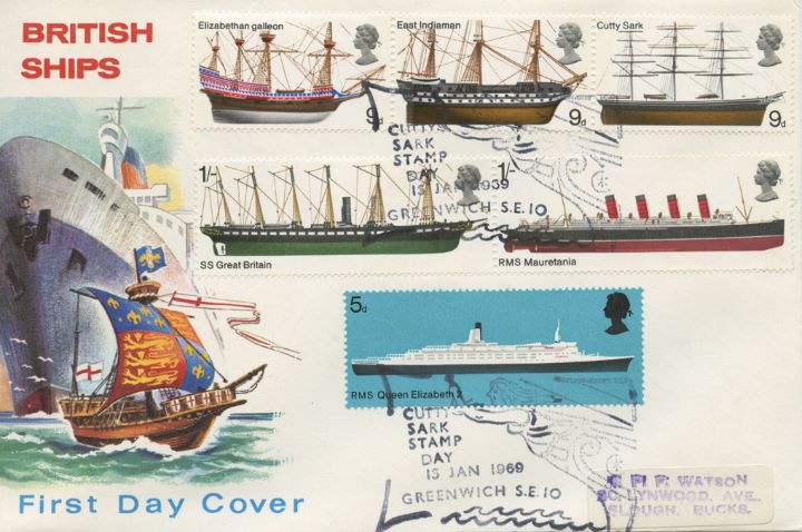 British Ships, Liner and Galleon