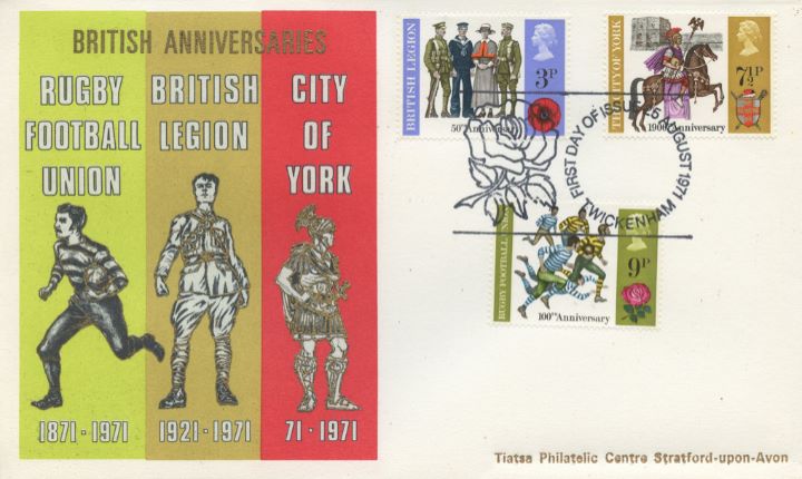 General Anniversaries 1971, Rugby Soldier and Centurion