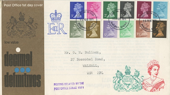 Machins: Decimal Values, First Low Value Decimal Stamps