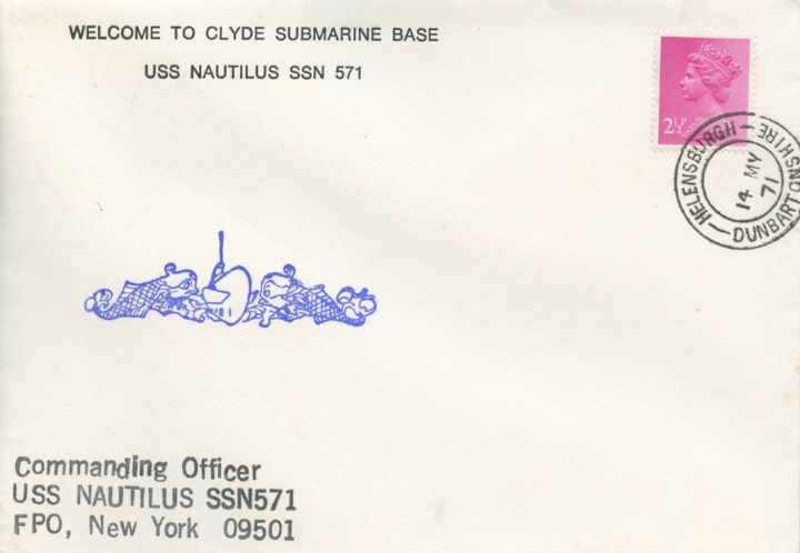 USS Nautilus SSN 571, Welcome to Clyde Submarine Base