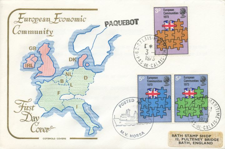 European Communities, Map of Europe