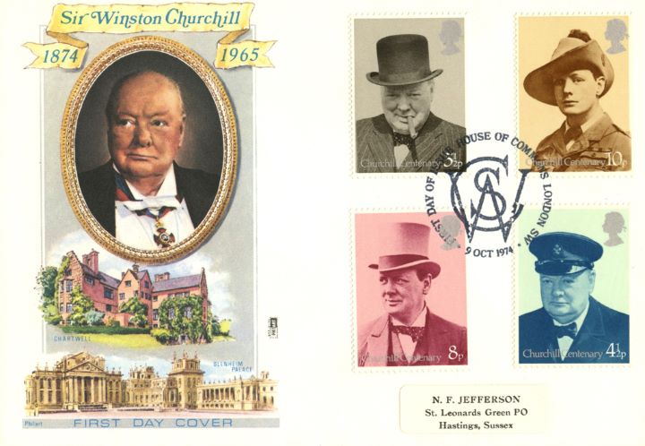 Winston Churchill, Chartwell and Blenheim