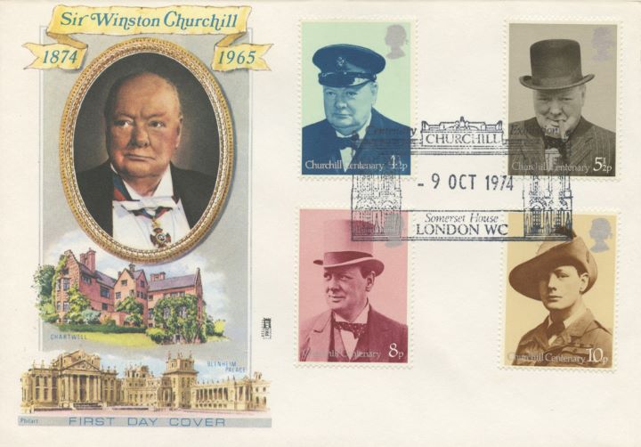 Winston Churchill, Chartwell and Blenheim