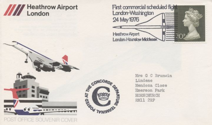 Heathrow Airport London, First London-Washington