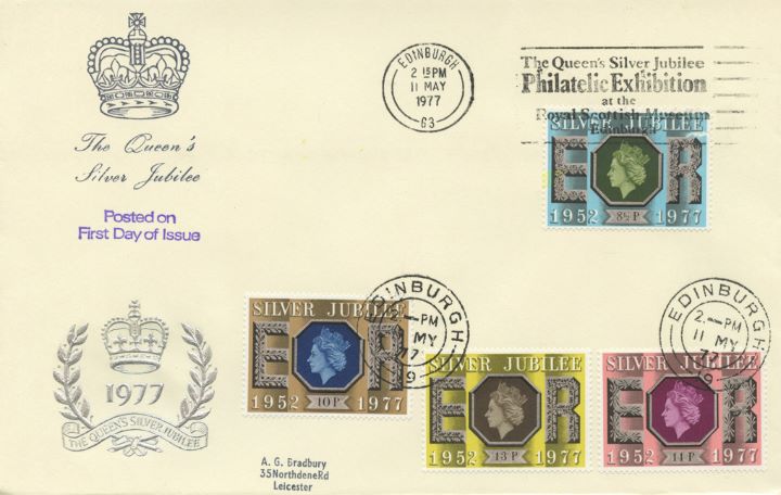 Silver Jubilee, Scarce slogan postmark